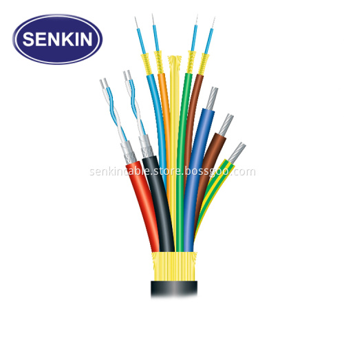 TS16949 High Strength Resistance Distortion TPU Cable